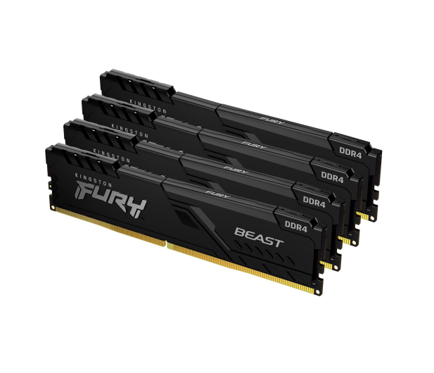 Kingston FURY 128GB (4x32GB) 3600MHz CL18 Beast Black - 667531 - zdjęcie 3